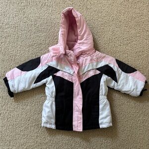 Faded Glory Pink and White Jacket
